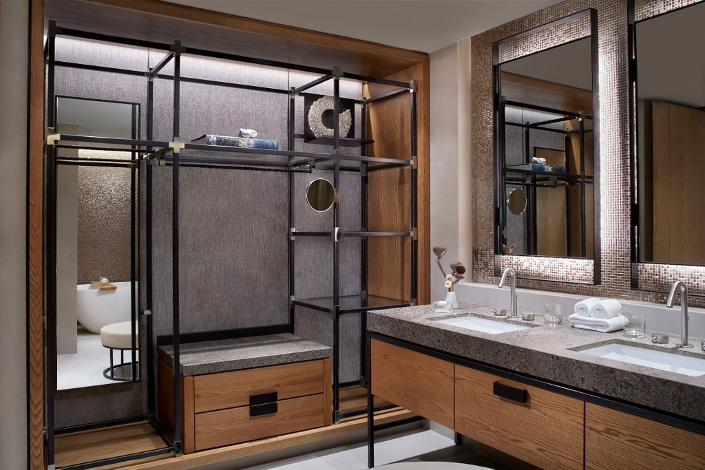 The Ritz-Carlton, Perth Hotel - Perth, Australia - Premium Twin Room Bathroom Vanity
