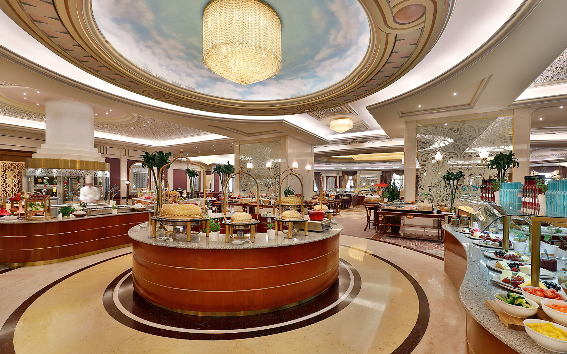 The Ritz-Carlton, Riyadh Hotel – Riyadh, Saudi Arabia – Al Orjouan Restaurant Interior