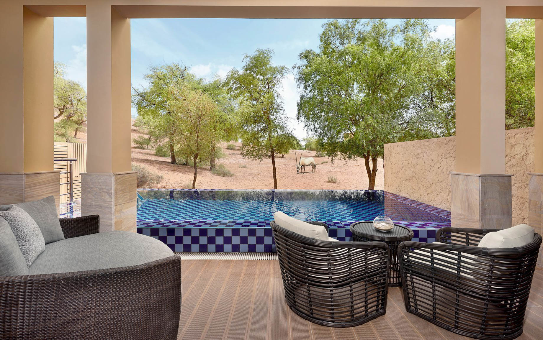 The Ritz-Carlton Ras Al Khaimah, Al Wadi Desert Resort – UAE – Al Rima Pool Villa Deck