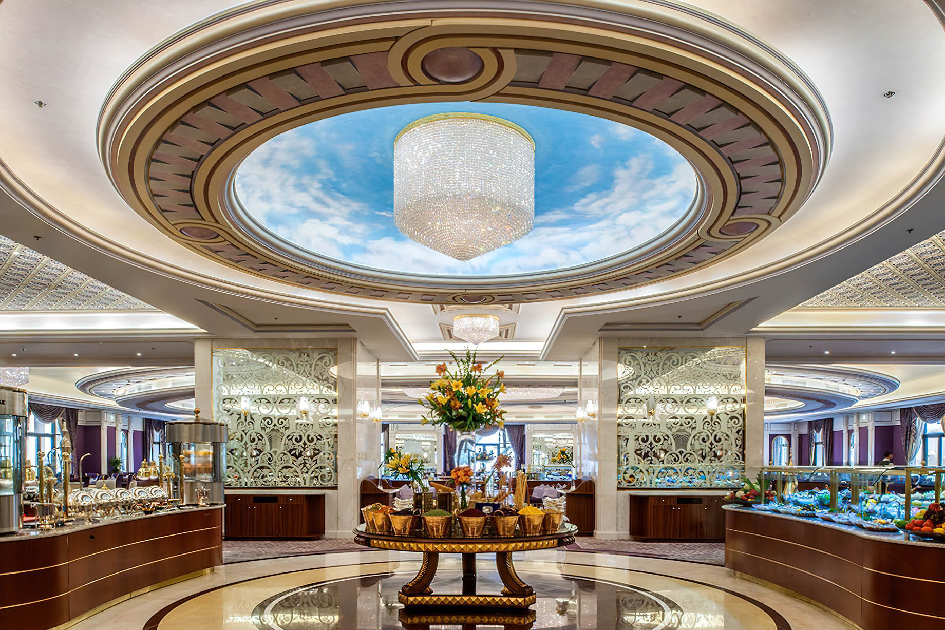 The Ritz-Carlton, Riyadh Hotel - Riyadh, Saudi Arabia - Al Orjouan Restaurant Interior