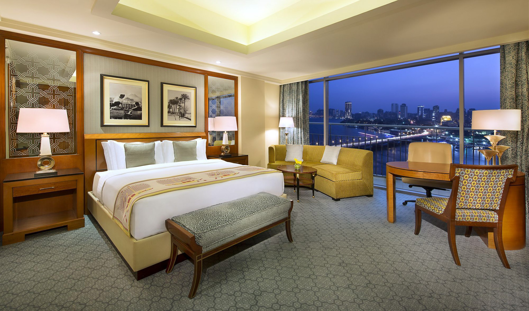 The Nile Ritz-Carlton, Cairo Hotel – Cairo, Egypt – Deluxe Nile View Room
