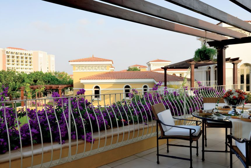 The Ritz-Carlton Abu Dhabi, Grand Canal Hotel - Abu Dhabi, UAE - Garden House Villa Terrace