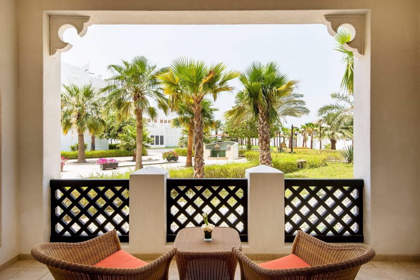 Sharq Village & Spa, A Ritz-Carlton Hotel - Doha, Qatar - Deluxe King Room Resort View Balcony