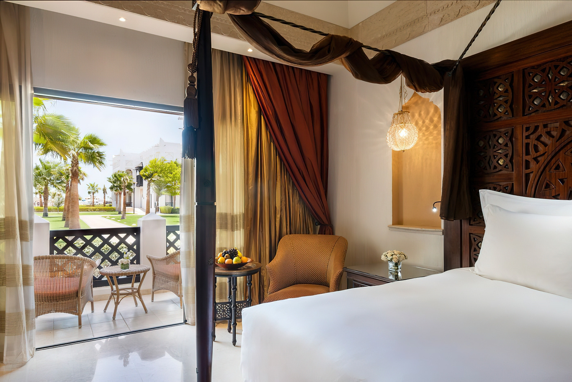 Sharq Village & Spa, A Ritz-Carlton Hotel – Doha, Qatar – Deluxe King Room Resort View