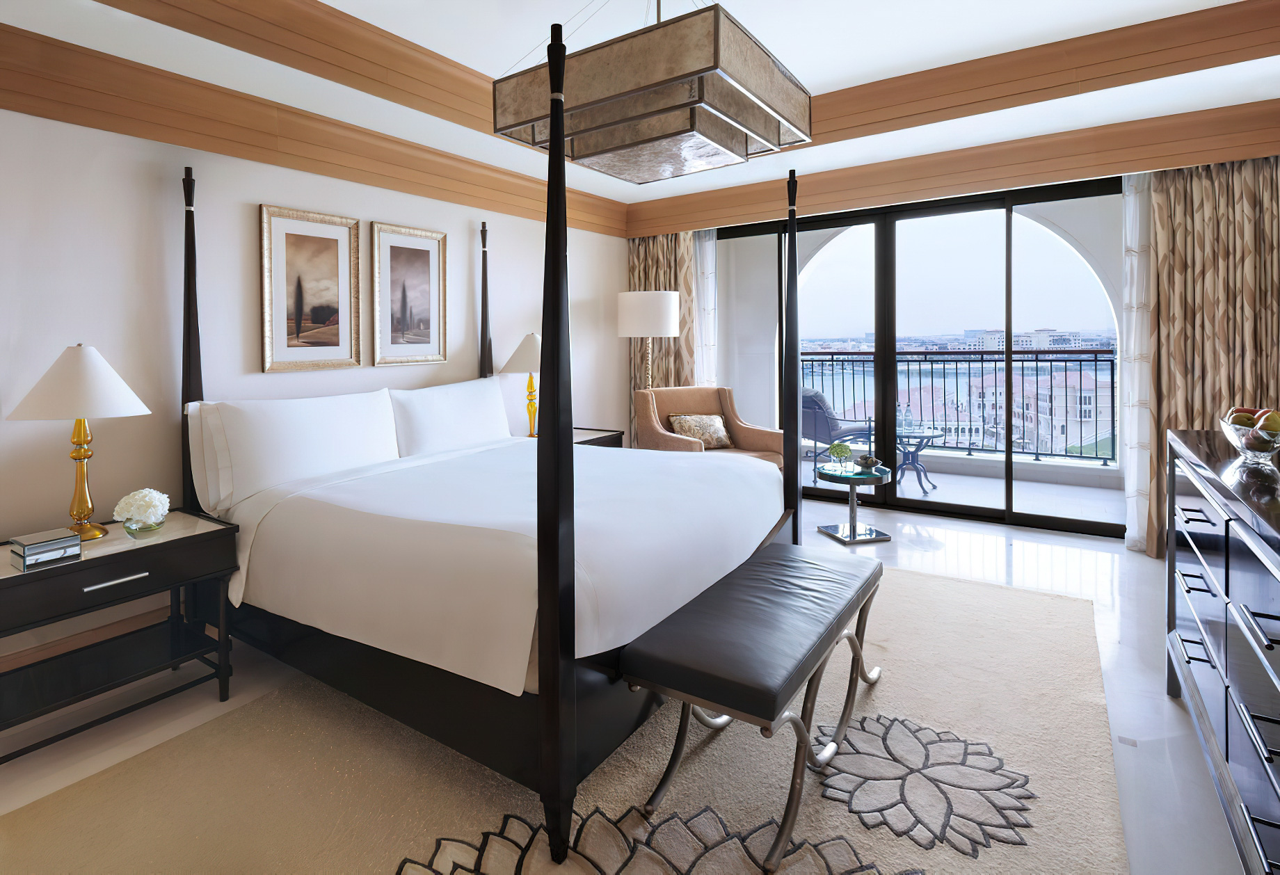 The Ritz-Carlton Abu Dhabi, Grand Canal Hotel – Abu Dhabi, UAE – Ritz-Carlton Suite Bedroom