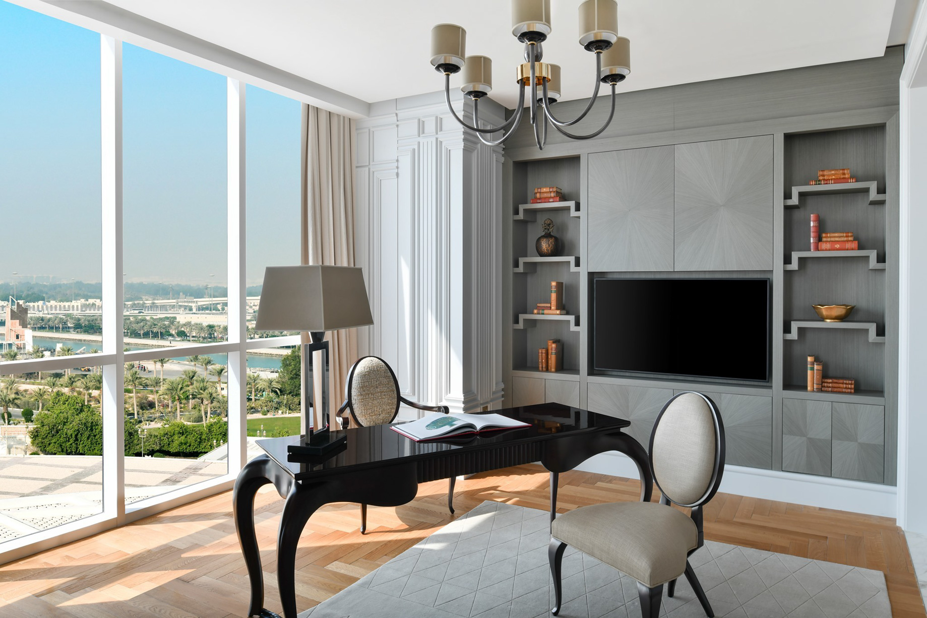 The Ritz-Carlton, Doha Hotel – Doha, Qatar – Ivory Suite Office
