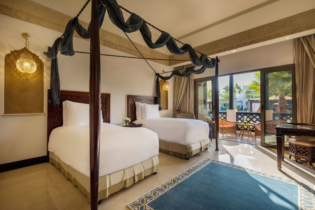Sharq Village & Spa, A Ritz-Carlton Hotel - Doha, Qatar - Deluxe Twin Room Pool View