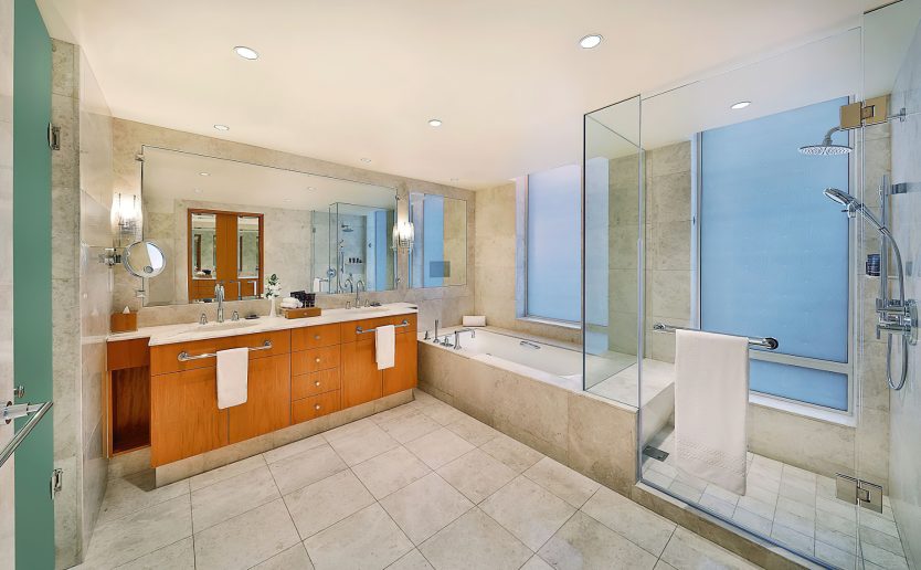 The Ritz-Carlton, Dubai International Financial Centre Hotel - UAE - One Bedroom Apartment Bathroom