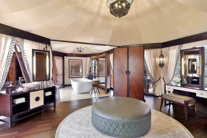 The Ritz-Carlton Ras Al Khaimah, Al Wadi Desert Resort - UAE - Al Khaimah Tented Pool Villa Bedroom