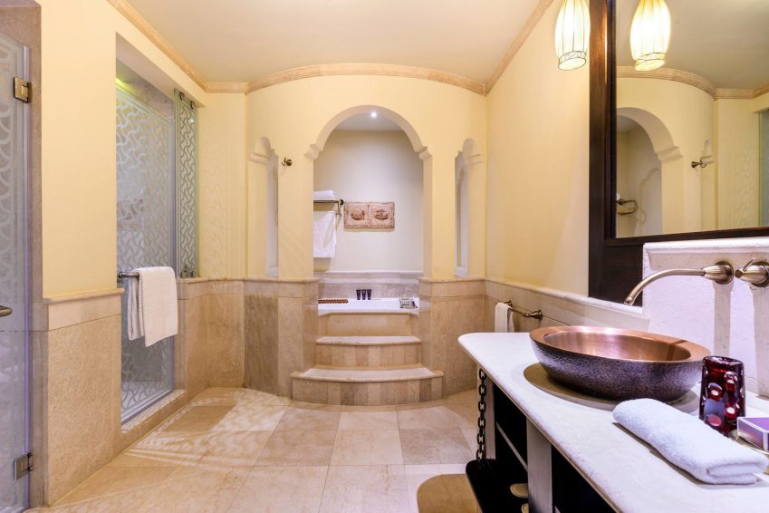 Sharq Village & Spa, A Ritz-Carlton Hotel - Doha, Qatar - Suite Bathroom