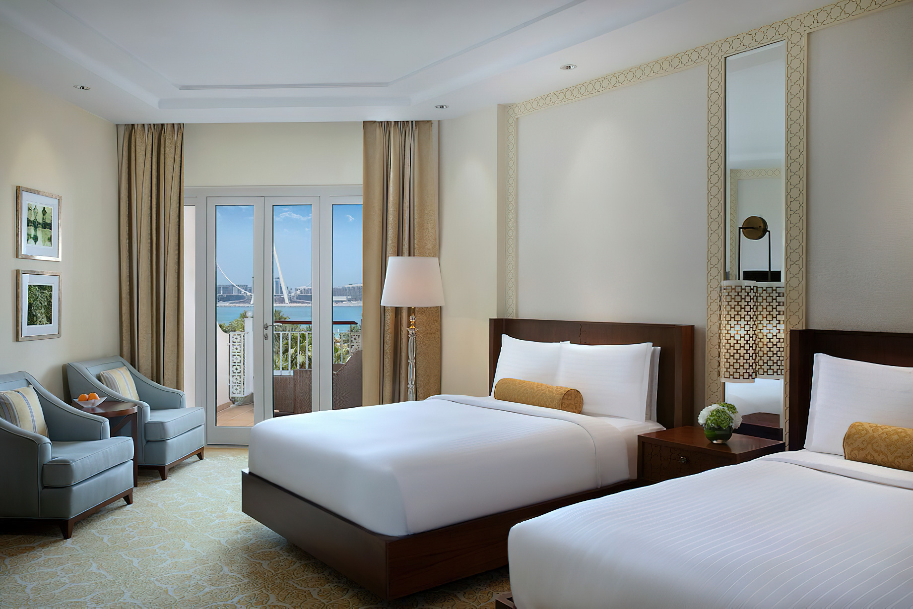 The Ritz-Carlton, Dubai Hotel – JBR Beach, Dubai, UAE – Club Ocean View Twin Room