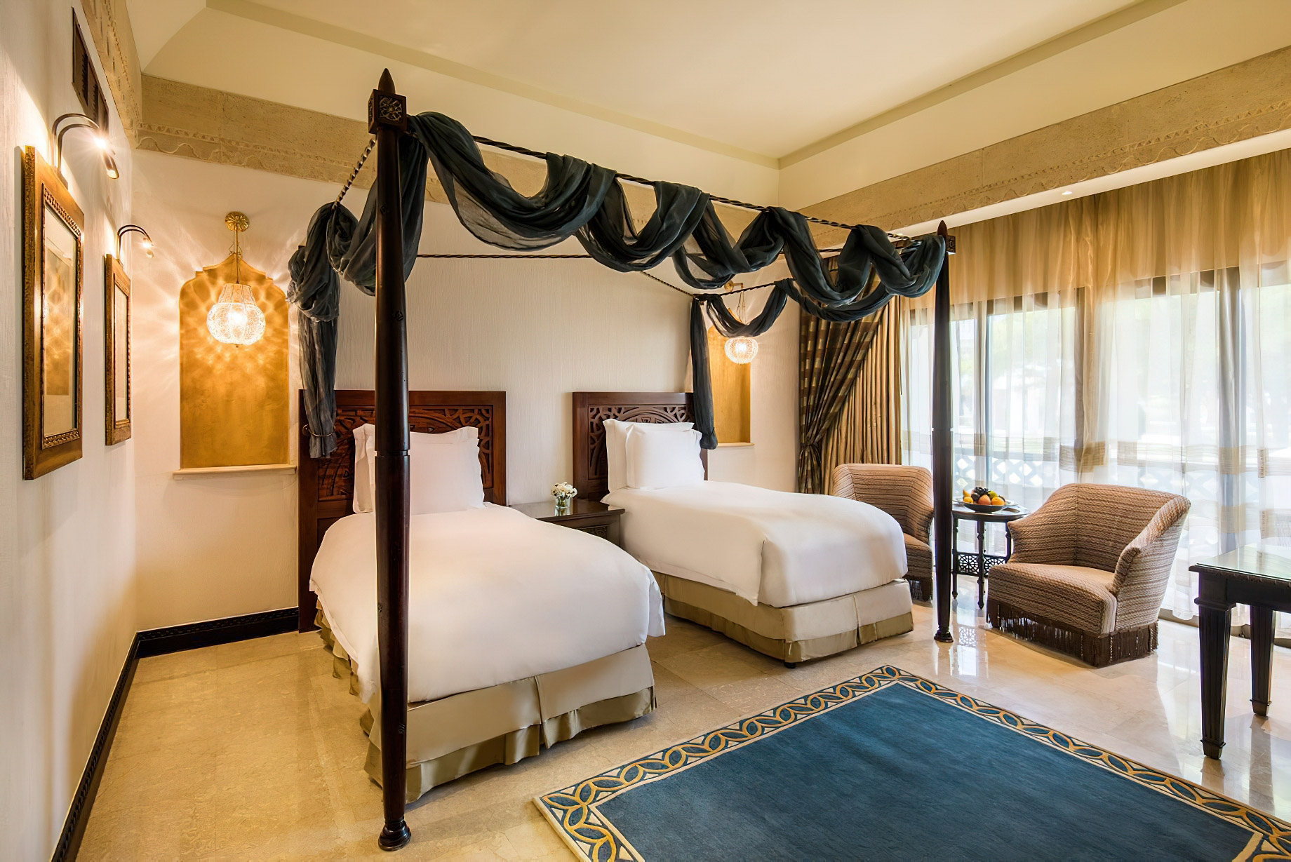 Sharq Village & Spa, A Ritz-Carlton Hotel – Doha, Qatar – Deluxe Twin Room Resort View