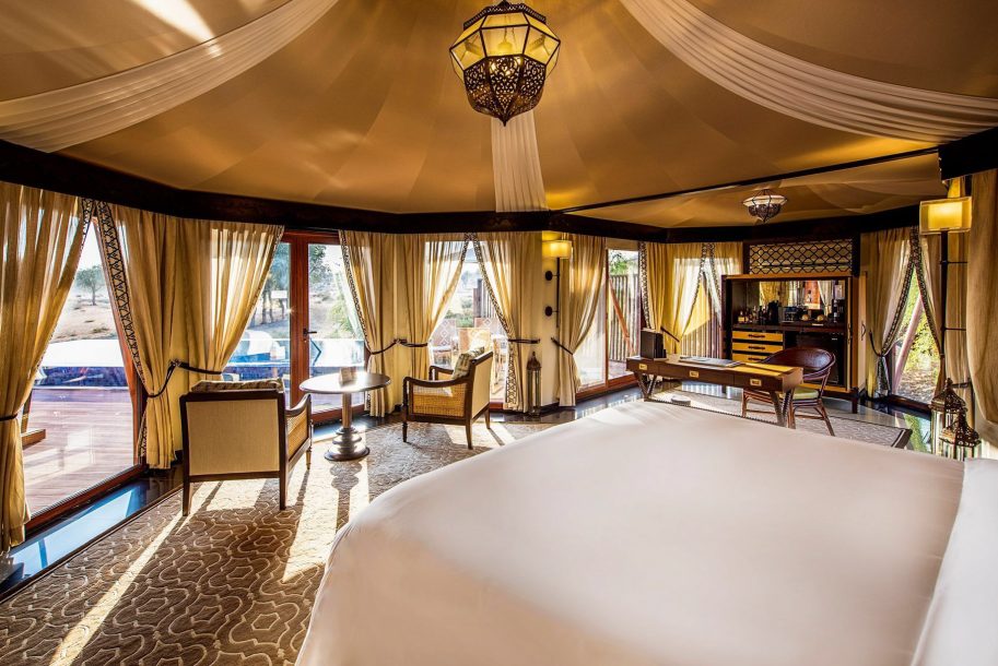 The Ritz-Carlton Ras Al Khaimah, Al Wadi Desert Resort - UAE - Al Khaimah Tented Pool Villa Living Area