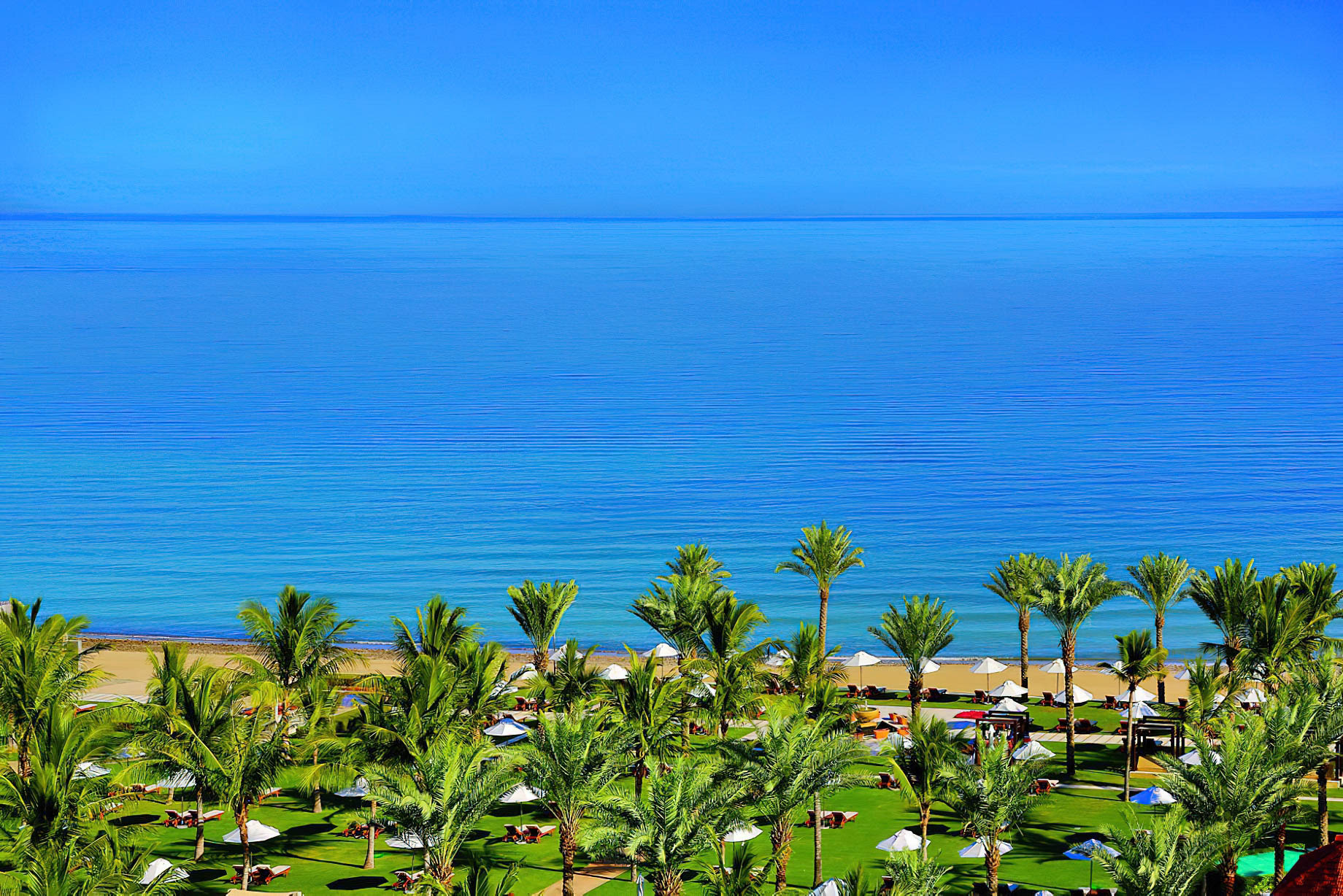 Al Bustan Palace, A Ritz-Carlton Hotel - Muscat, Oman - Deluxe Sea View Room Ocean View
