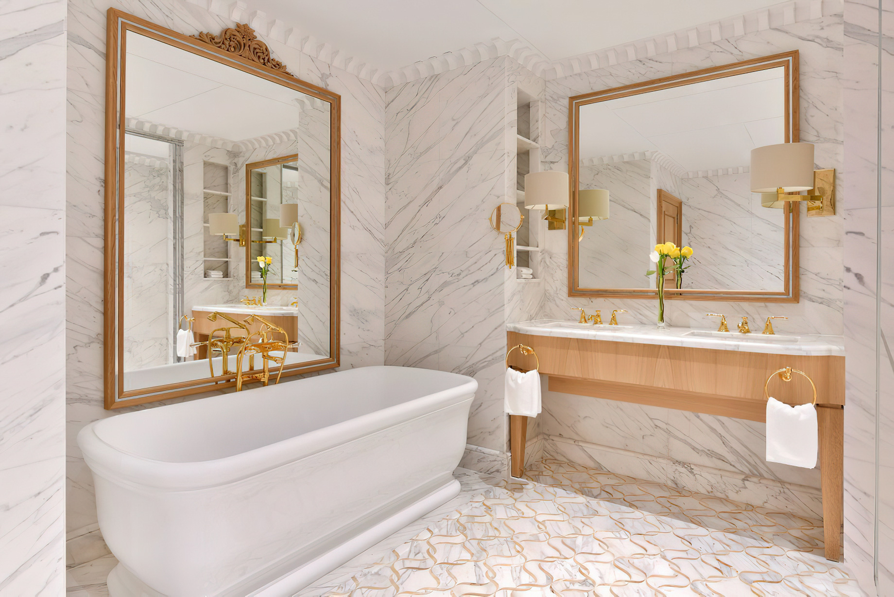 The Ritz-Carlton, Doha Hotel – Doha, Qatar – Katara Suite Bathroom