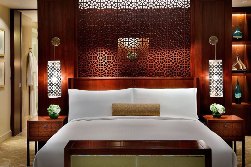The Ritz-Carlton, Dubai Hotel - JBR Beach, Dubai, UAE - One Bedroom Club Suite Bed