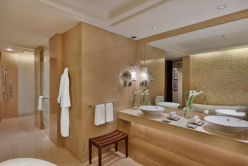 The Ritz-Carlton, Dubai Hotel - JBR Beach, Dubai, UAE - One Bedroom Club Suite Bathroom