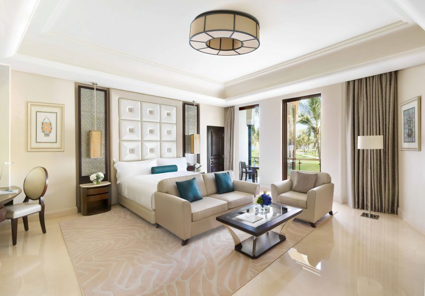 Al Bustan Palace, A Ritz-Carlton Hotel - Muscat, Oman - Junior Suite Bedroom