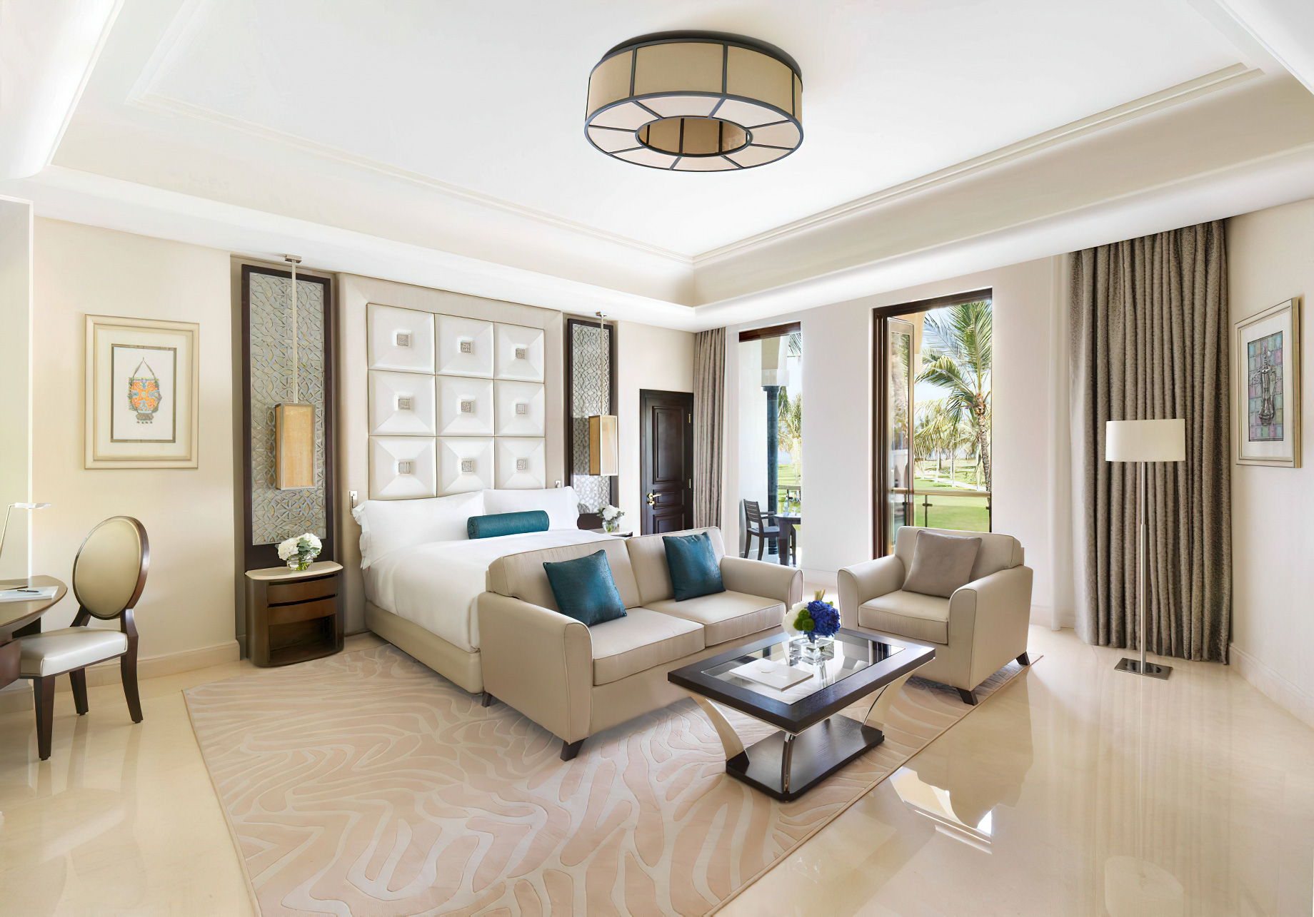 Al Bustan Palace, A Ritz-Carlton Hotel – Muscat, Oman – Junior Suite Bedroom