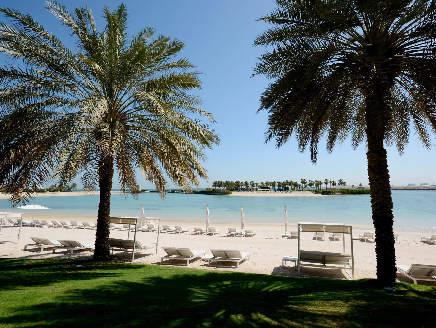 The Ritz-Carlton, Bahrain Resort Hotel - Manama, Bahrain - Private Beach View