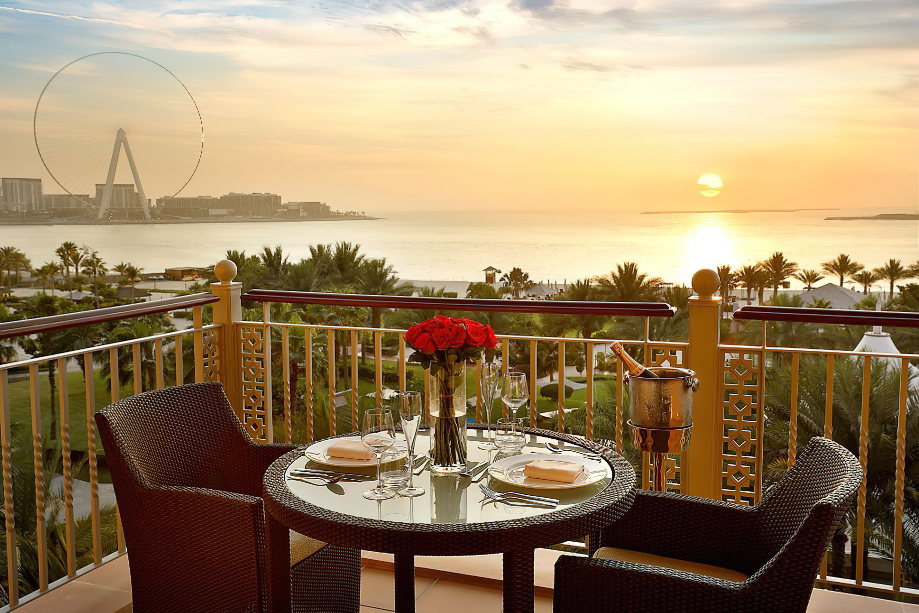 The Ritz-Carlton, Dubai Hotel - JBR Beach, Dubai, UAE - One Bedroom Club Suite Balcony