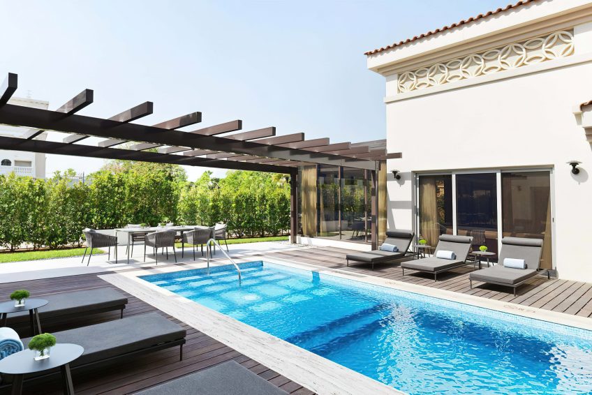 The Ritz-Carlton Abu Dhabi, Grand Canal Hotel - Abu Dhabi, UAE - Rabdan Villa Pool Deck