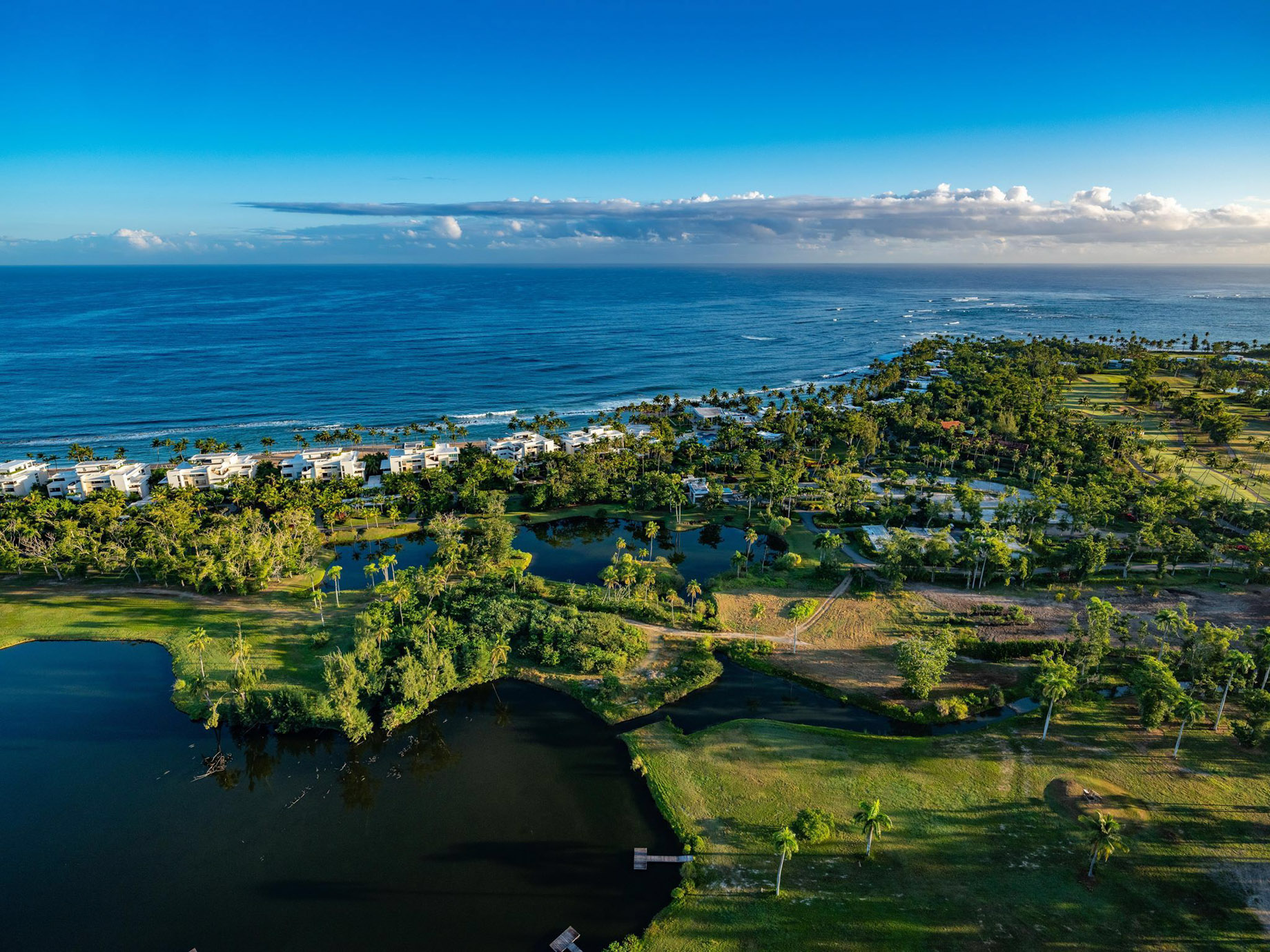 The Ritz-Carlton, Dorado Beach Reserve Resort – Puerto Rico – Resort Laguna Mata Redonda Aerial View