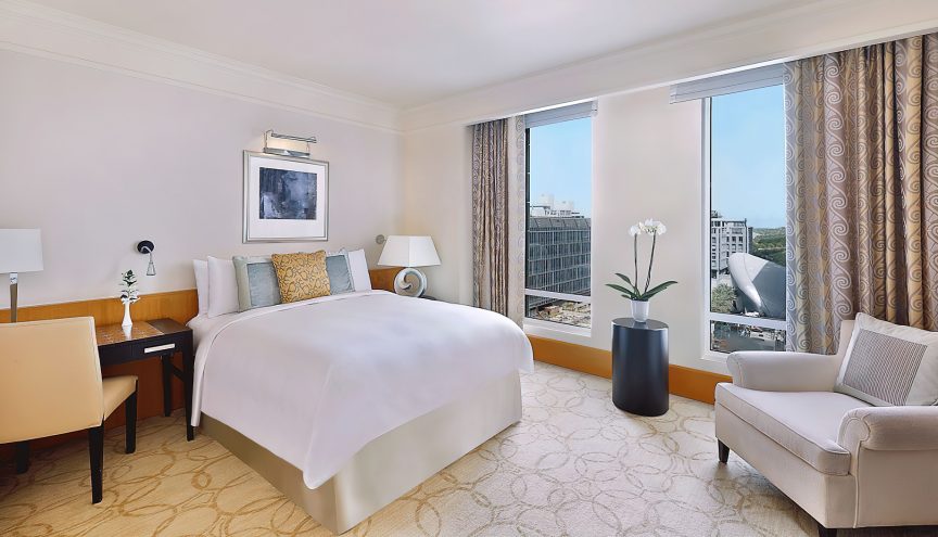 The Ritz-Carlton, Dubai International Financial Centre Hotel - UAE - Three Bedroom Apartment Bedroom