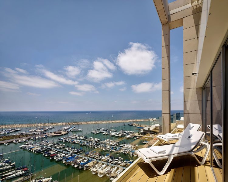 The Ritz-Carlton, Herzliya Hotel - Herzliya, Israel - One Bedroom Mediterranean Suite Balcony