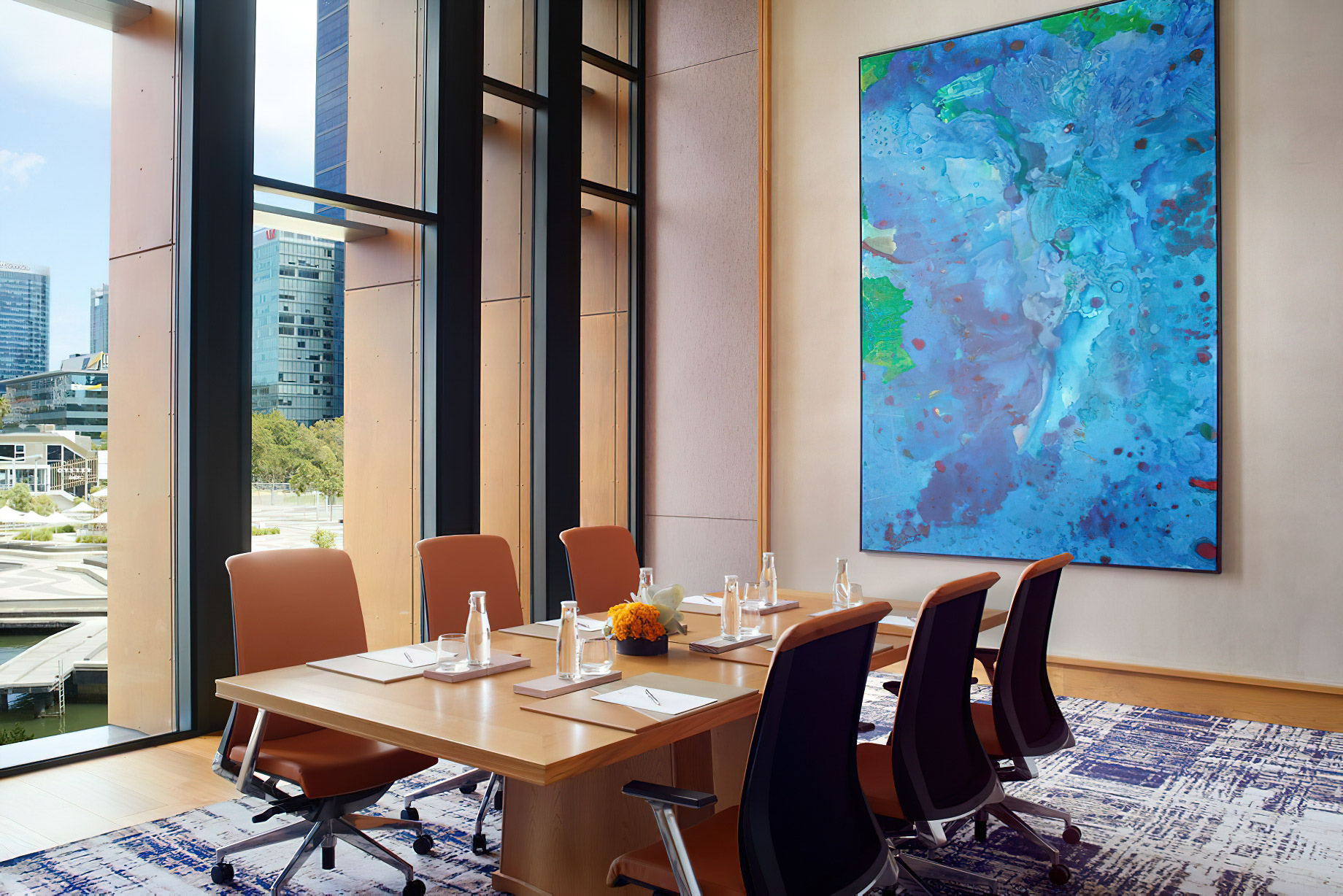 The Ritz-Carlton, Perth Hotel – Perth, Australia – Meeting Venue Boardroom