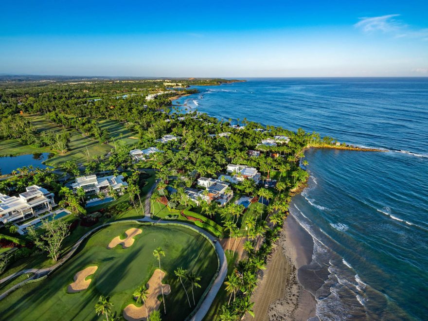 The Ritz-Carlton, Dorado Beach Reserve Resort - Puerto Rico - Resort Golf Course Aerial View