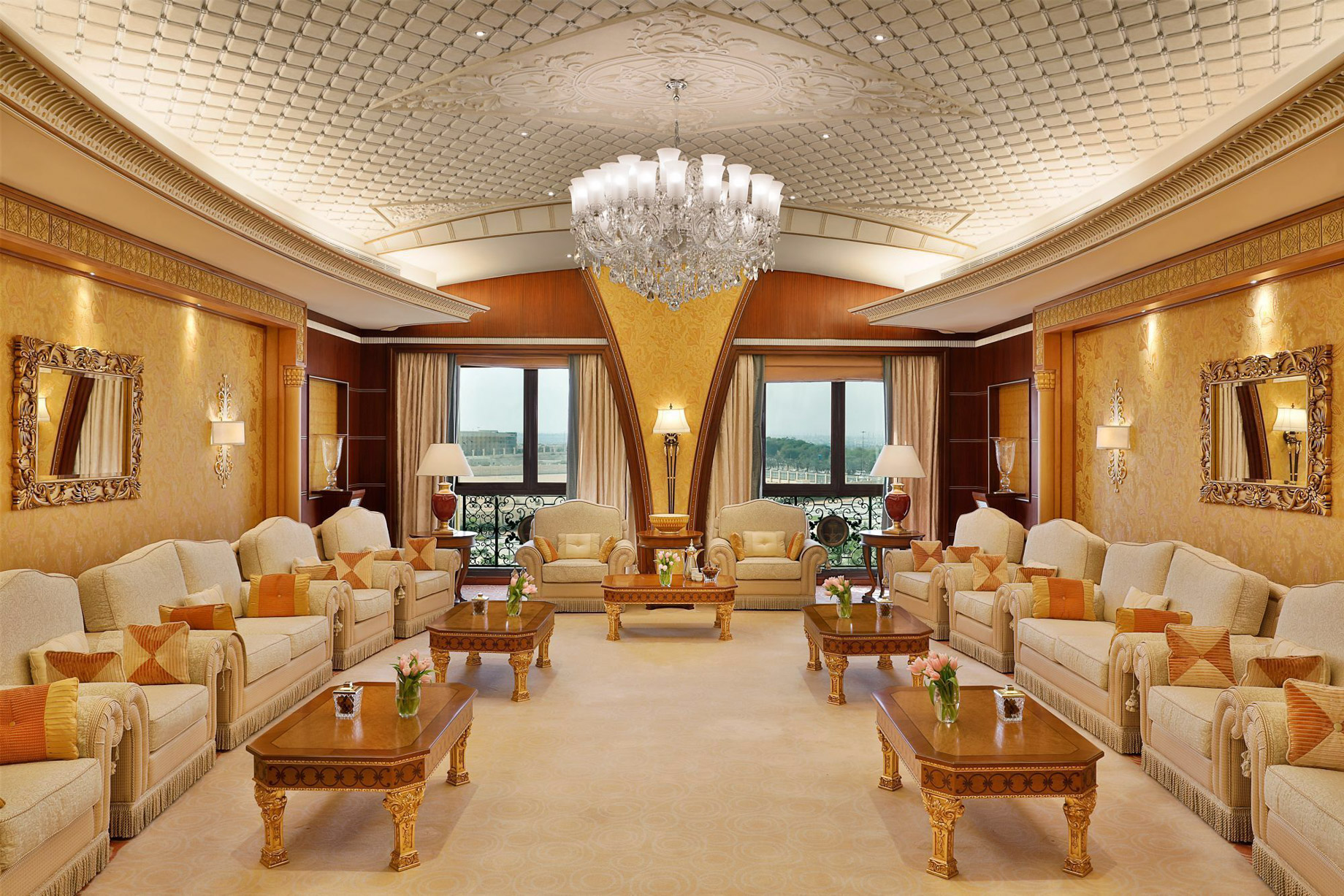 The Ritz-Carlton, Riyadh Hotel – Riyadh, Saudi Arabia – Royal Suite Sitting Area
