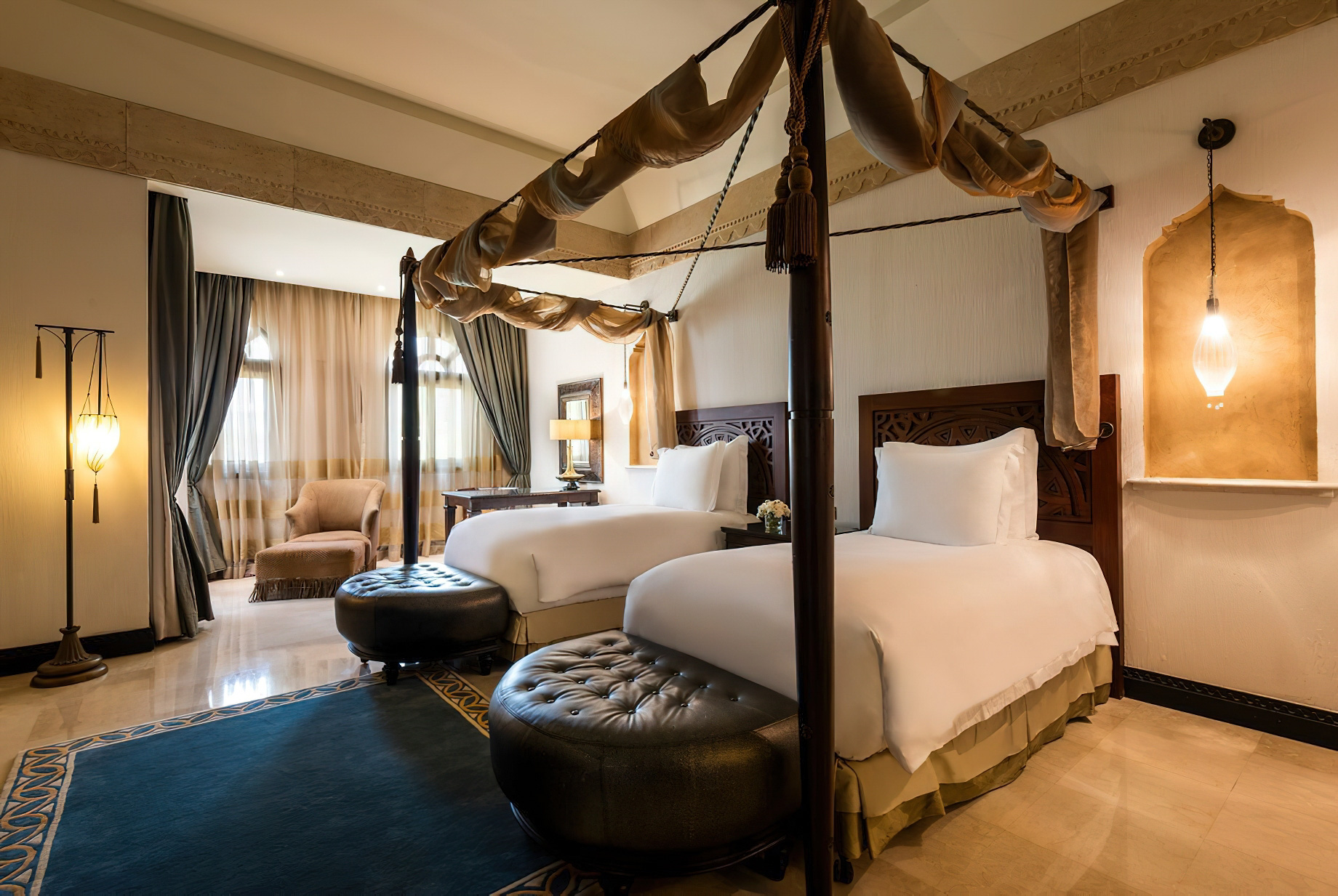 Sharq Village & Spa, A Ritz-Carlton Hotel – Doha, Qatar – Two Bedoom Suite Twin Bedroom