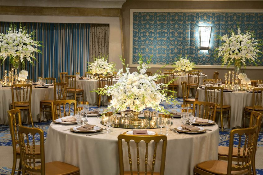 The Nile Ritz-Carlton, Cairo Hotel - Cairo, Egypt - Wedding Tables