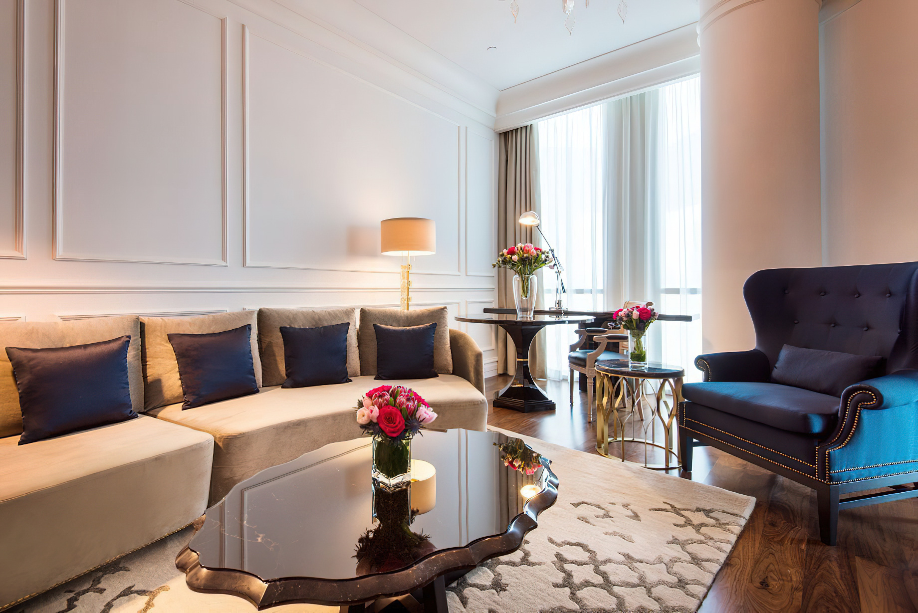 The Ritz-Carlton, Doha Hotel – Doha, Qatar – Junior Suite Sitting Area