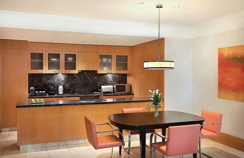 The Ritz-Carlton, Dubai International Financial Centre Hotel - UAE - Three Bedroom Apartment Kitchen