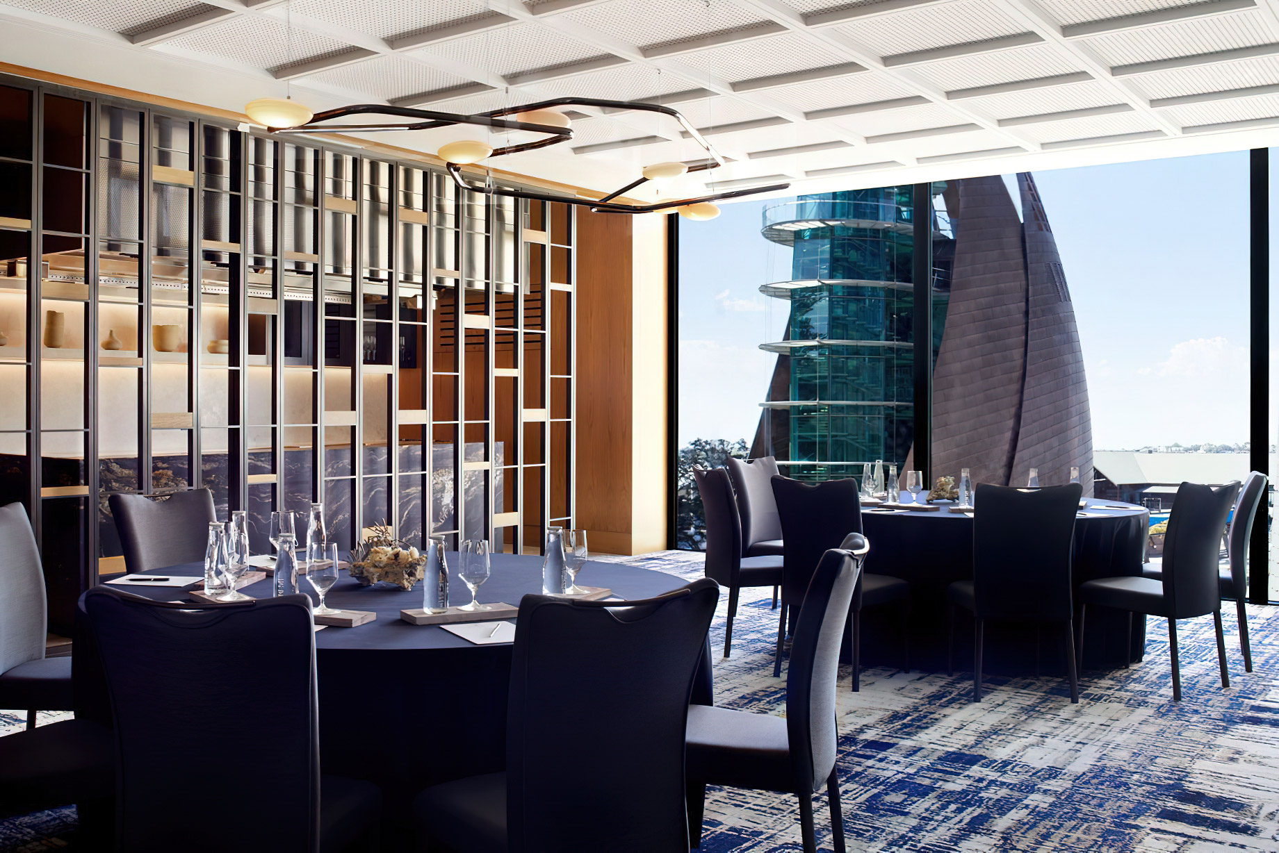 The Ritz-Carlton, Perth Hotel – Perth, Australia – Meeting Venue Caberet Setup