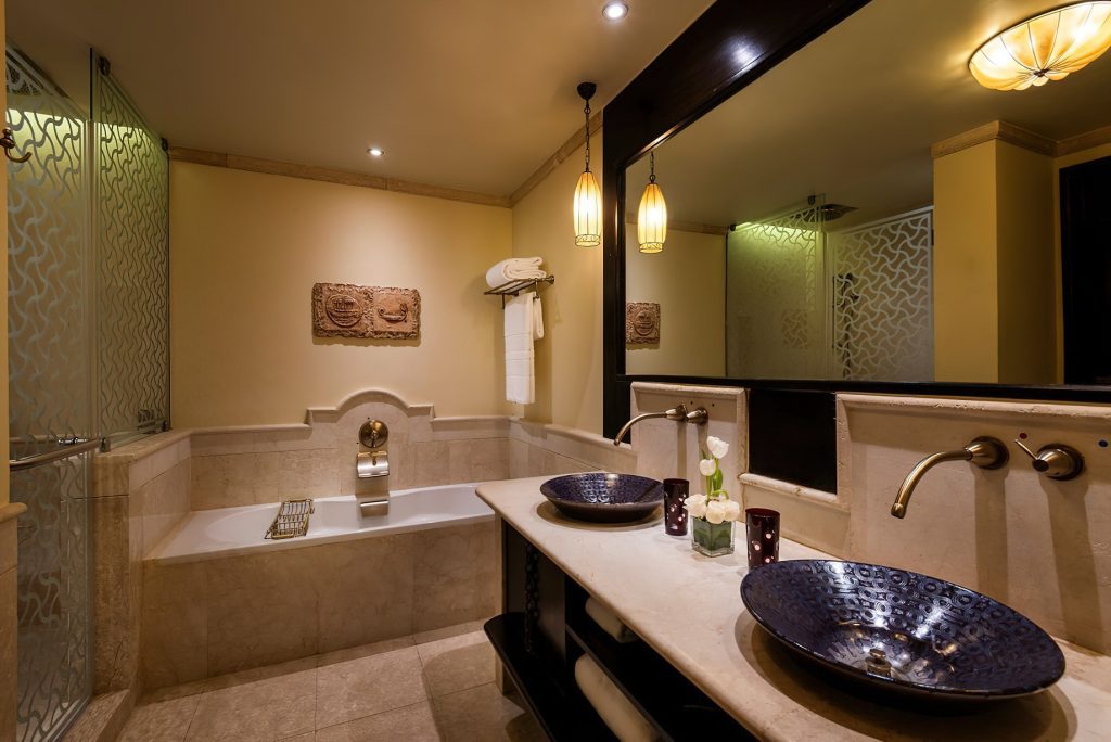 Sharq Village & Spa, A Ritz-Carlton Hotel - Doha, Qatar - Two Bedoom Suite Bathroom Vanity