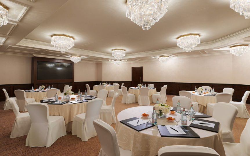 Al Bustan Palace, A Ritz-Carlton Hotel - Muscat, Oman - Banquet Room
