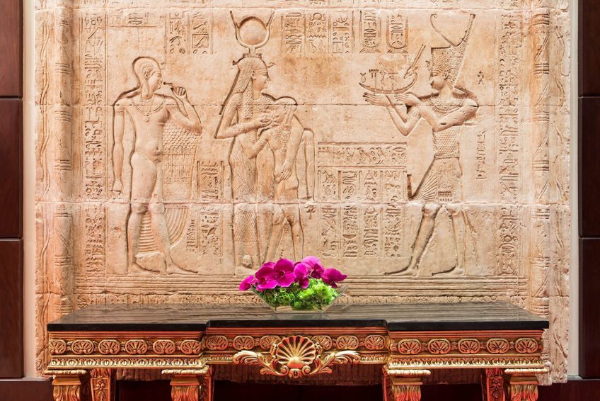 The Nile Ritz-Carlton, Cairo Hotel - Cairo, Egypt - Egyptian Design Elements