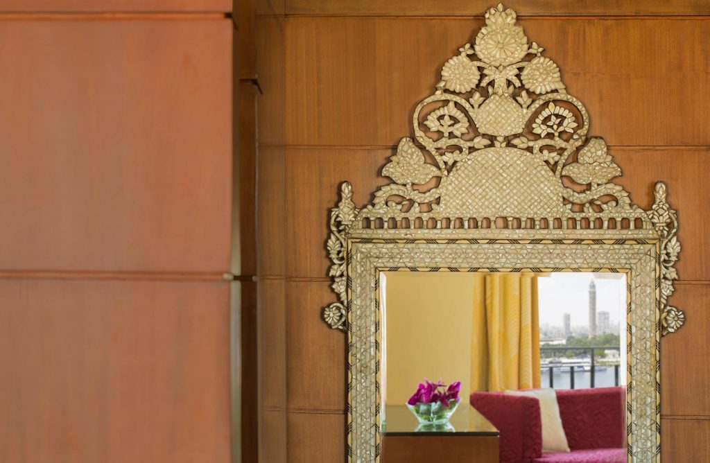 The Nile Ritz-Carlton, Cairo Hotel - Cairo, Egypt - Antique Mirrors