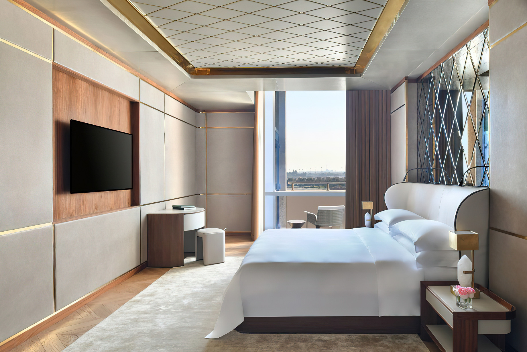 The Ritz-Carlton, Doha Hotel – Doha, Qatar – Quartz Suite Bedroom