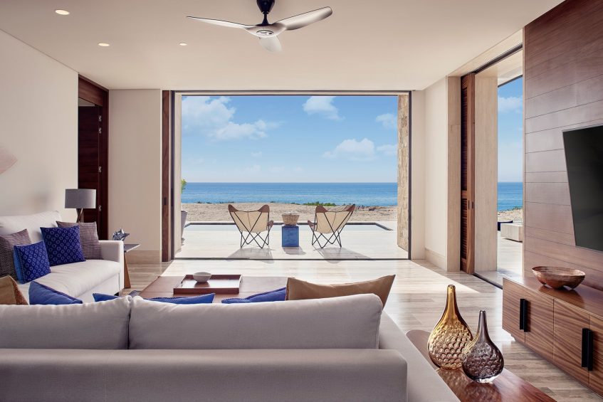 The Ritz-Carlton, Zadun Reserve Resort - Los Cabos, Mexico - Beachfront Suite Living Room