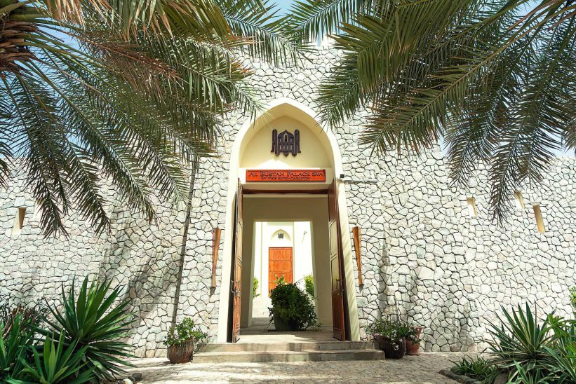 Al Bustan Palace, A Ritz-Carlton Hotel - Muscat, Oman - Spa Entrance
