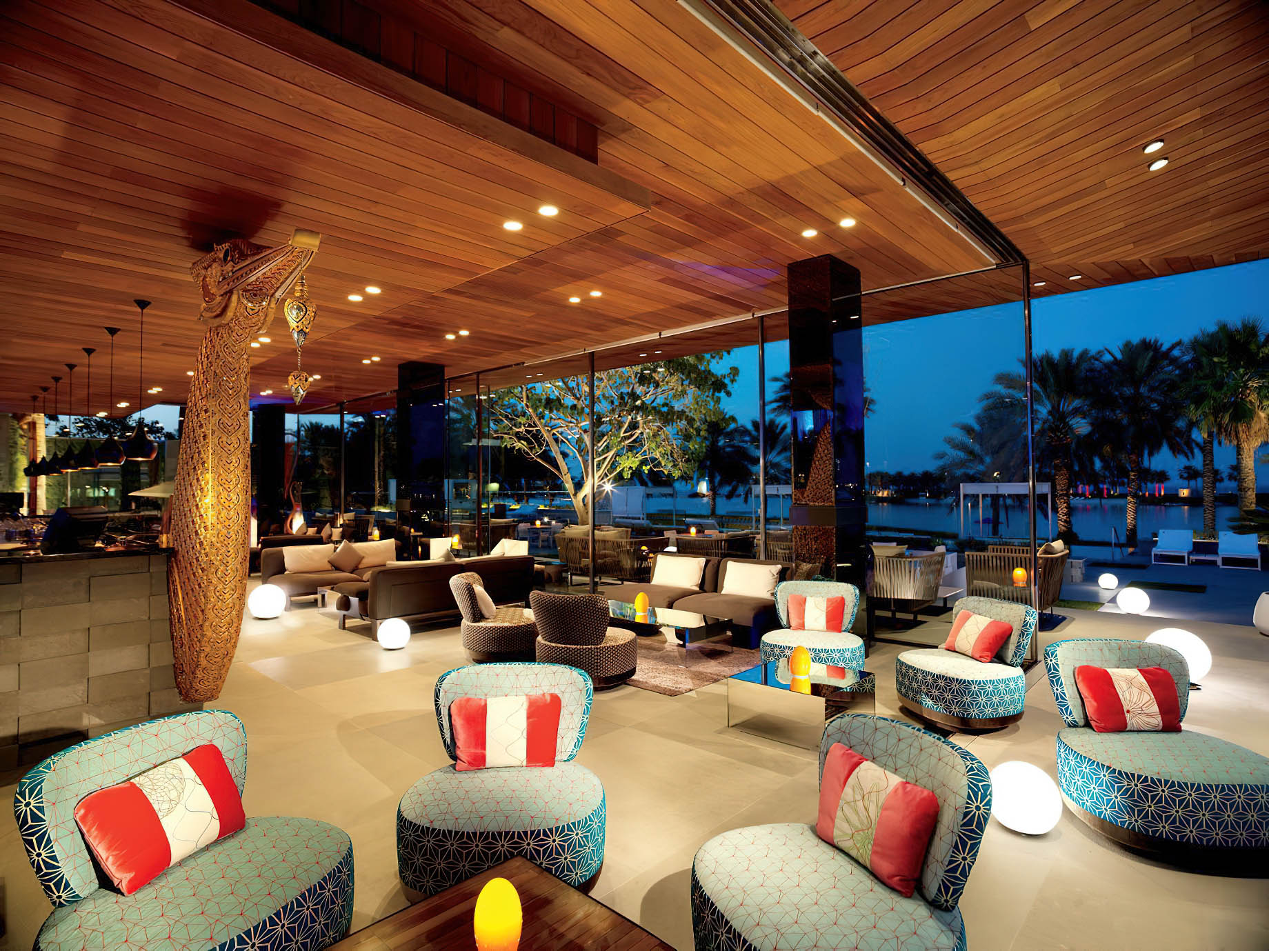 The Ritz-Carlton, Bahrain Resort Hotel – Manama, Bahrain – Thai Lounge Restaurant Seating