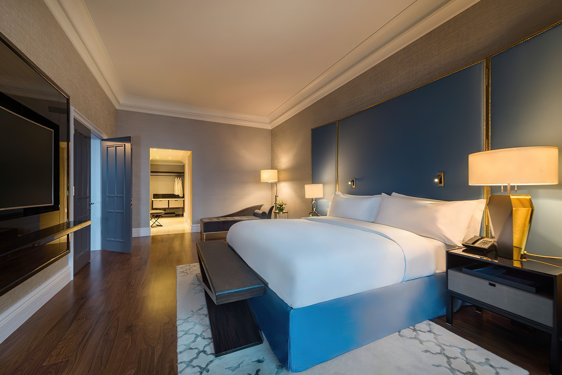 The Ritz-Carlton, Doha Hotel – Doha, Qatar – Executive Suite Bedroom