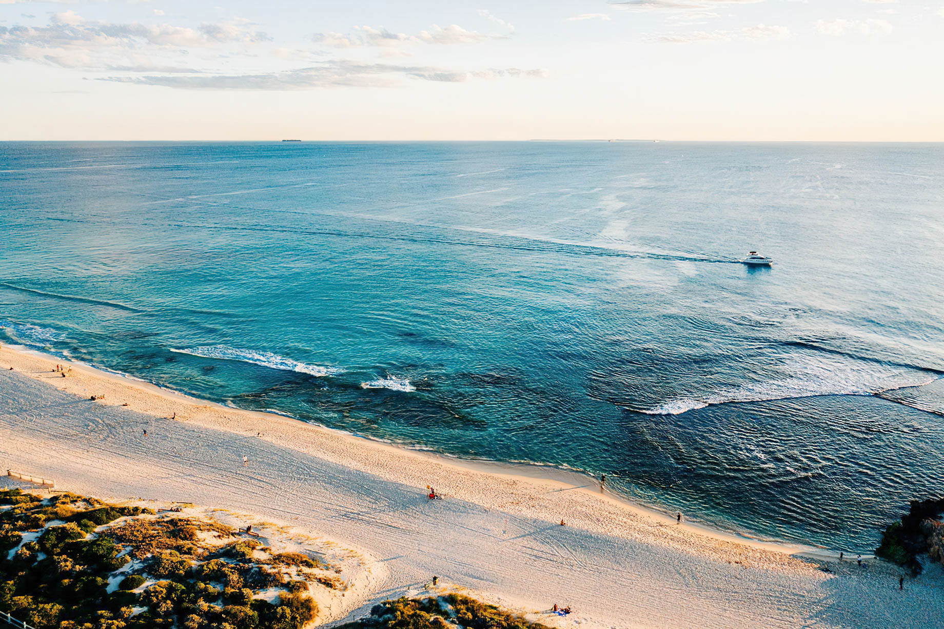 The Ritz-Carlton, Perth Hotel – Perth, Australia – Beach Aerial