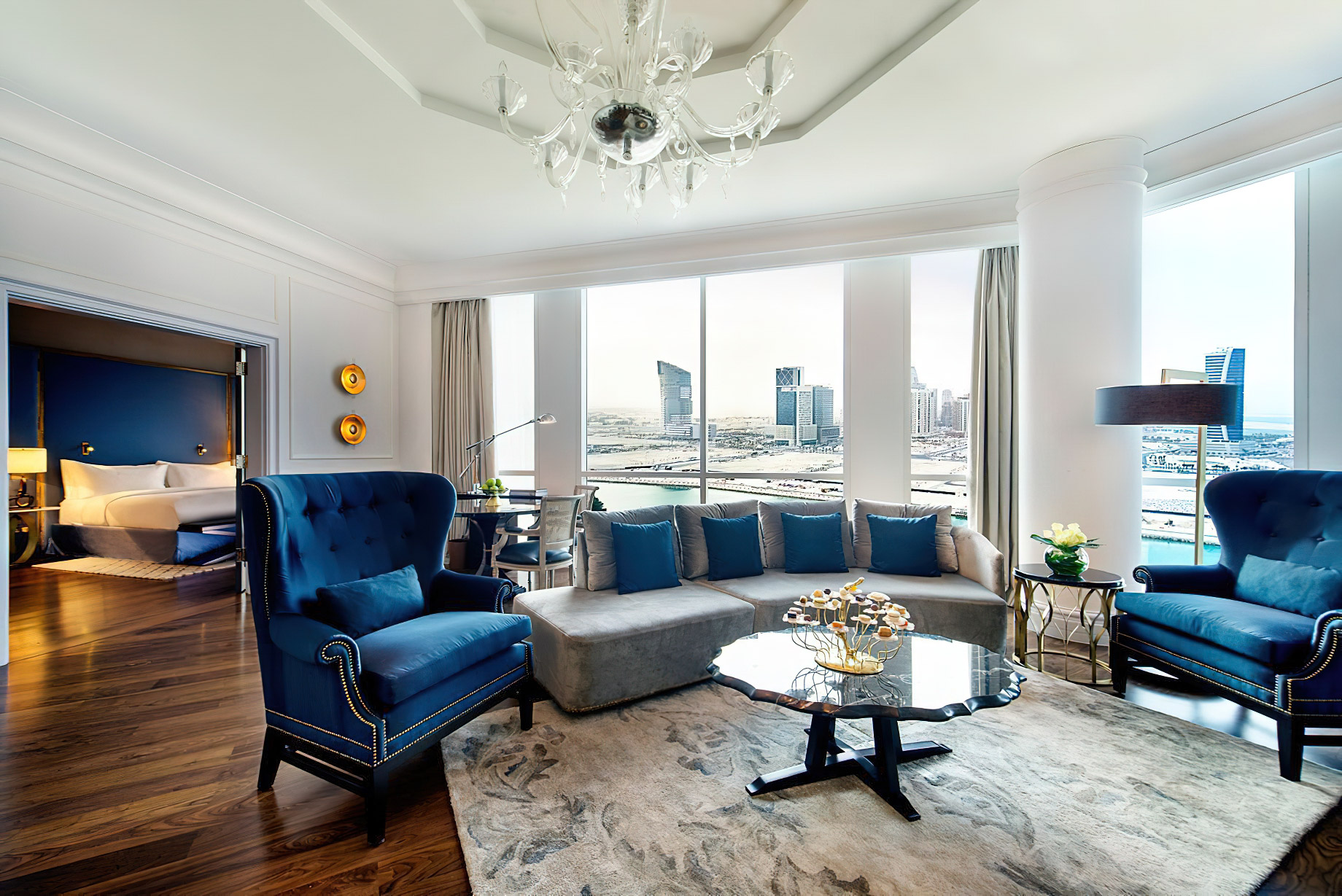 The Ritz-Carlton, Doha Hotel – Doha, Qatar – Executive Suite Living Room