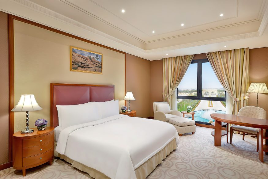 The Ritz-Carlton, Riyadh Hotel - Riyadh, Saudi Arabia - Superior Room Bedroom