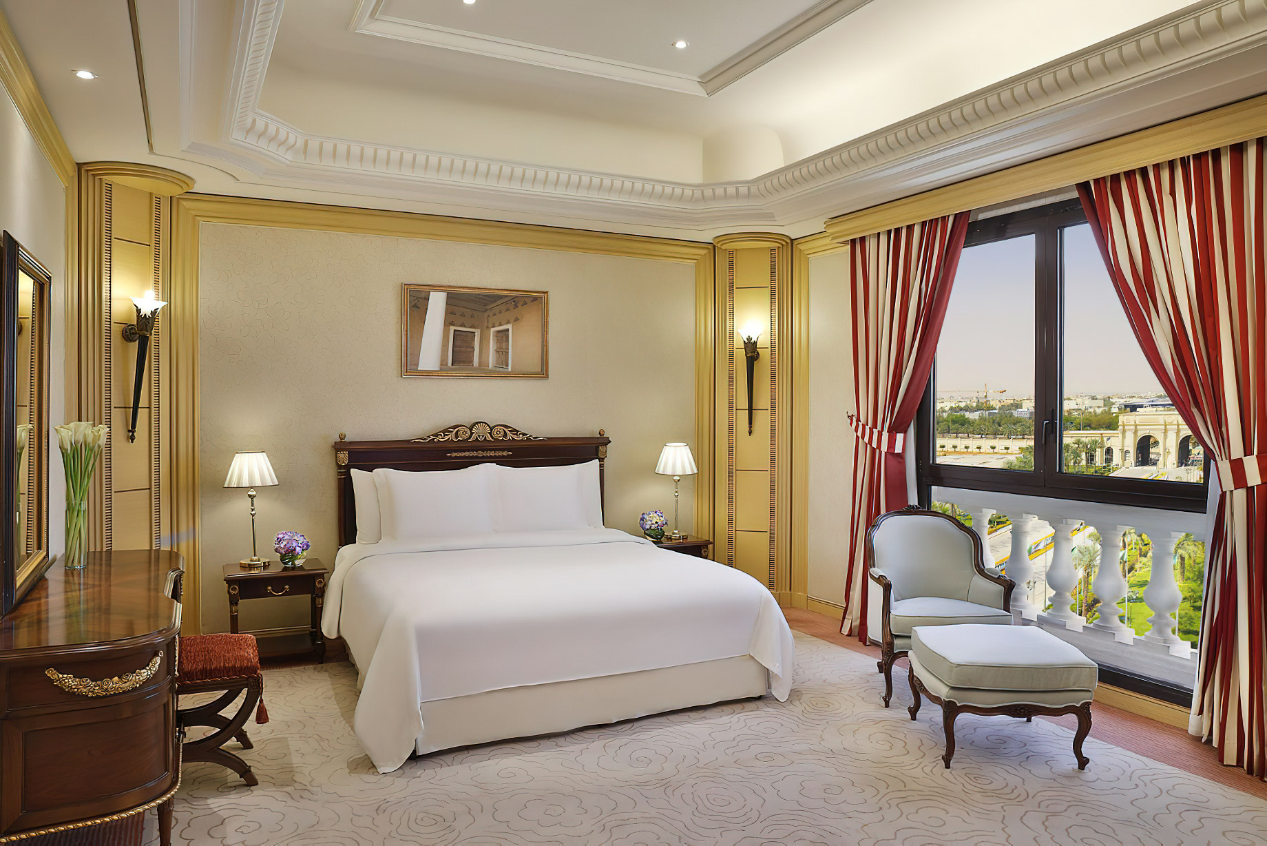 The Ritz-Carlton, Riyadh Hotel – Riyadh, Saudi Arabia – Executive Suite Bedroom
